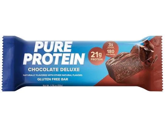 Pure Protein, Chocolate Deluxe Gluten Free Protein Bar