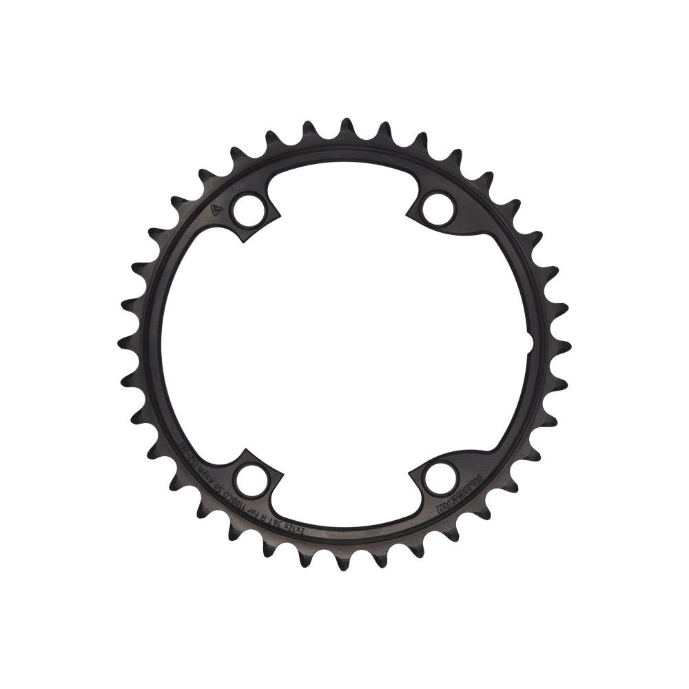 Alugear Round Inner for 110 BCD 4b 40T Shimano Asymmetric 2x12 speed