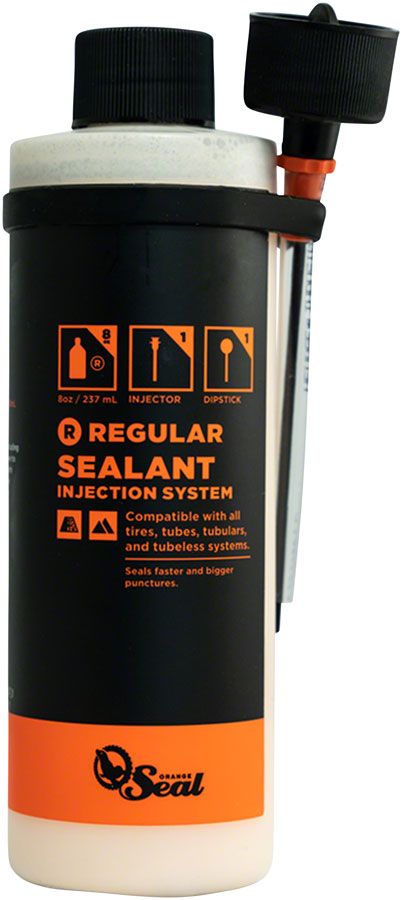 Orange Seal Tubeless Tire Sealant with Twist Lock Applicator - 8 oz