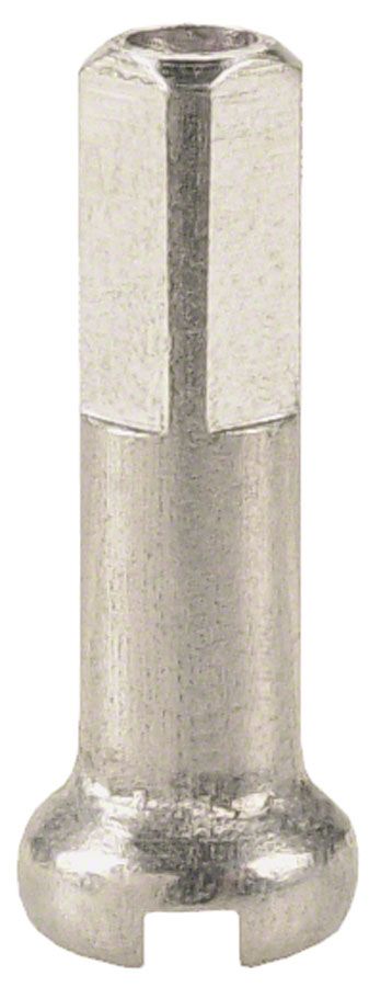 DT Swiss Standard Spoke Nipples - Brass, 2.0 x 16mm, Silver