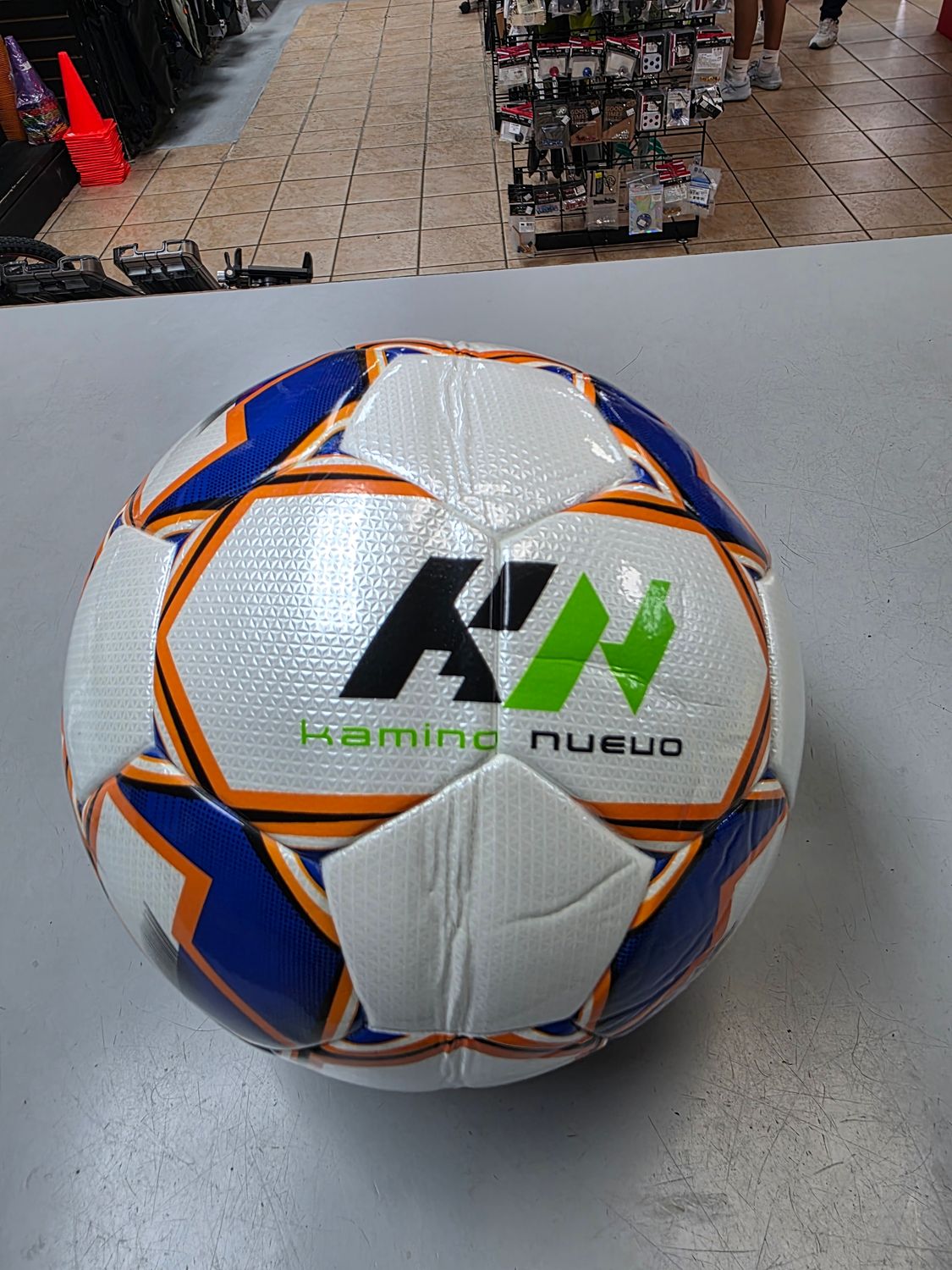 KN Soccer Balls 32 panels are both sewn and glued Size 5