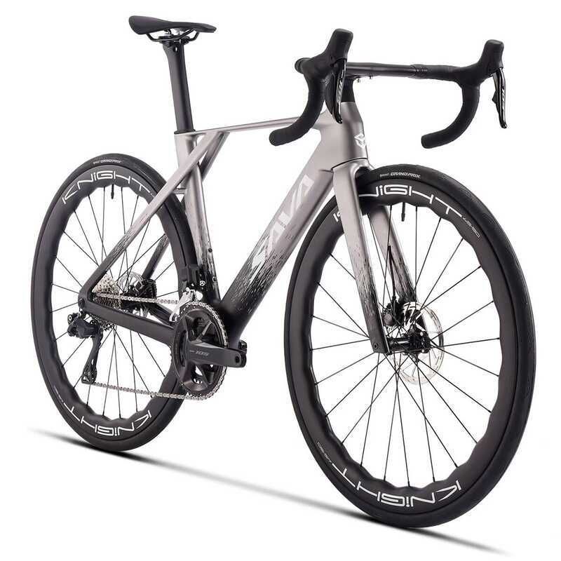 SAVA Blade SLR8 -Ultegra Di2 Full Carbon Road Bike 12SP Grey-Black