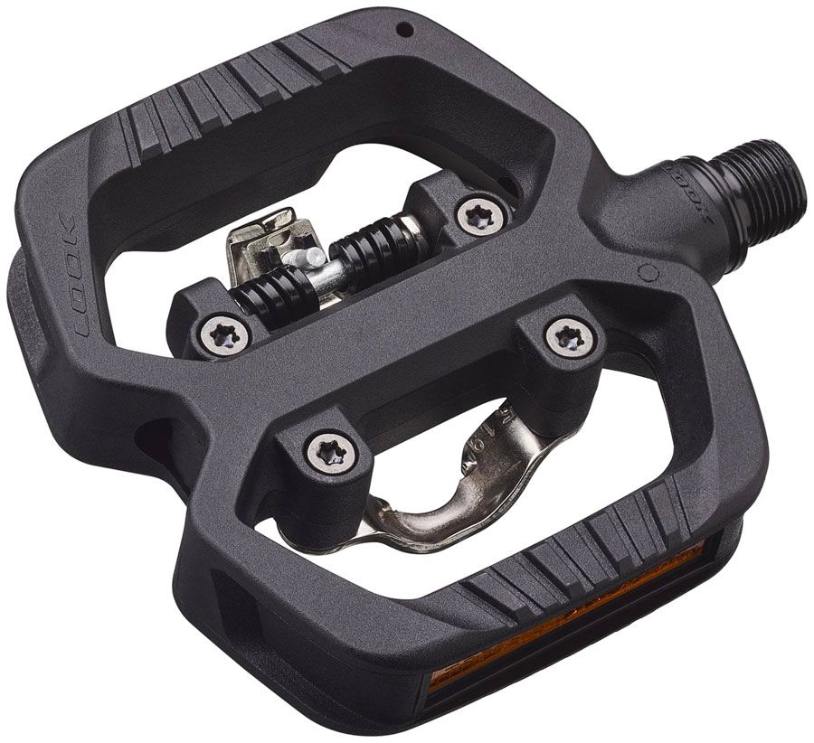 LOOK X-Venture Pedals - Single Sided Clipless, Composite, 9/16", Black