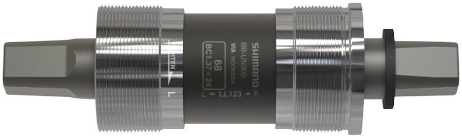 Shimano BB-UN300 Bottom Bracket - English, 68 x 122.5mm Spindle, Square Taper