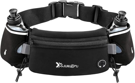 Number-one Running Belt with Water Bottles(2 x 175ML)