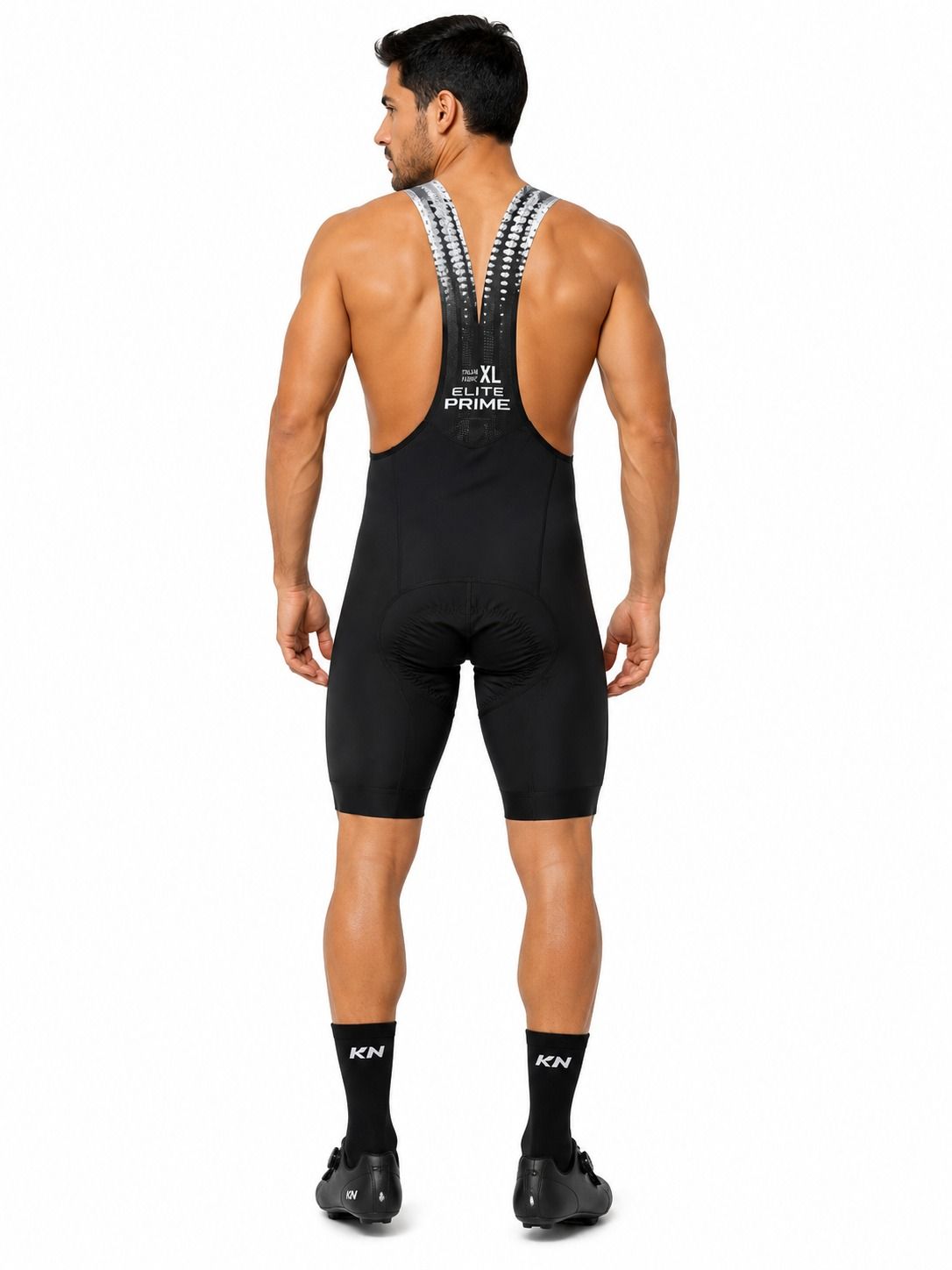 KN Premium Black Bib Short Pad Long Hrs