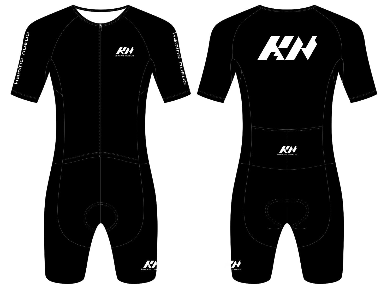 KN Black Pro Triathlon Suit Black