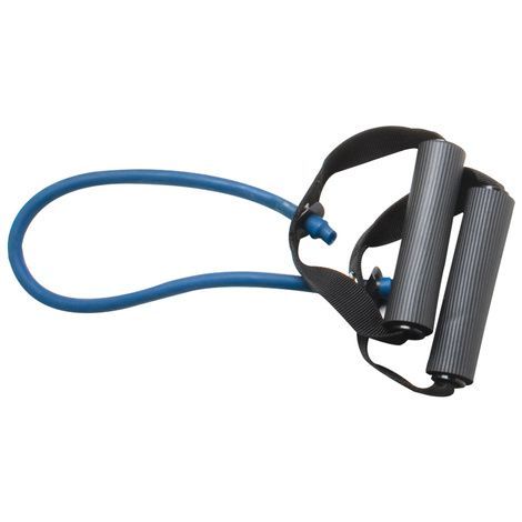 CanDo Tubing with Handles Exerciser - 48" Blue