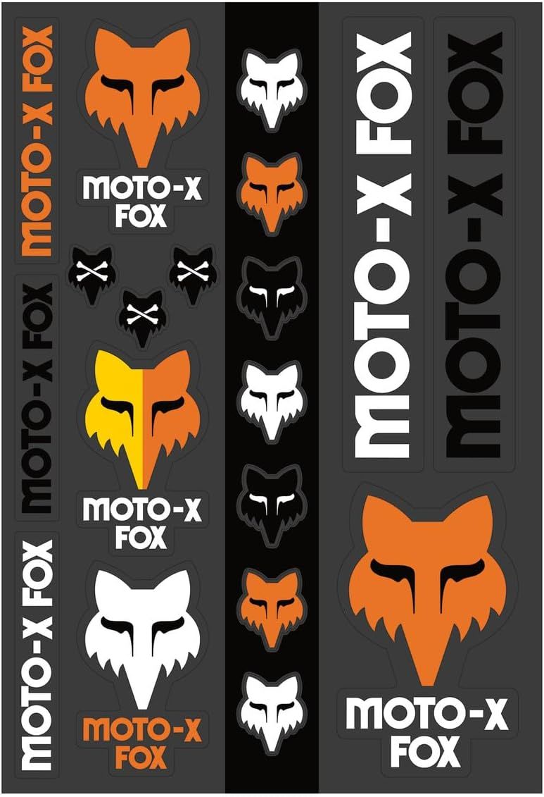 Fox Heritage Track Pack Decals