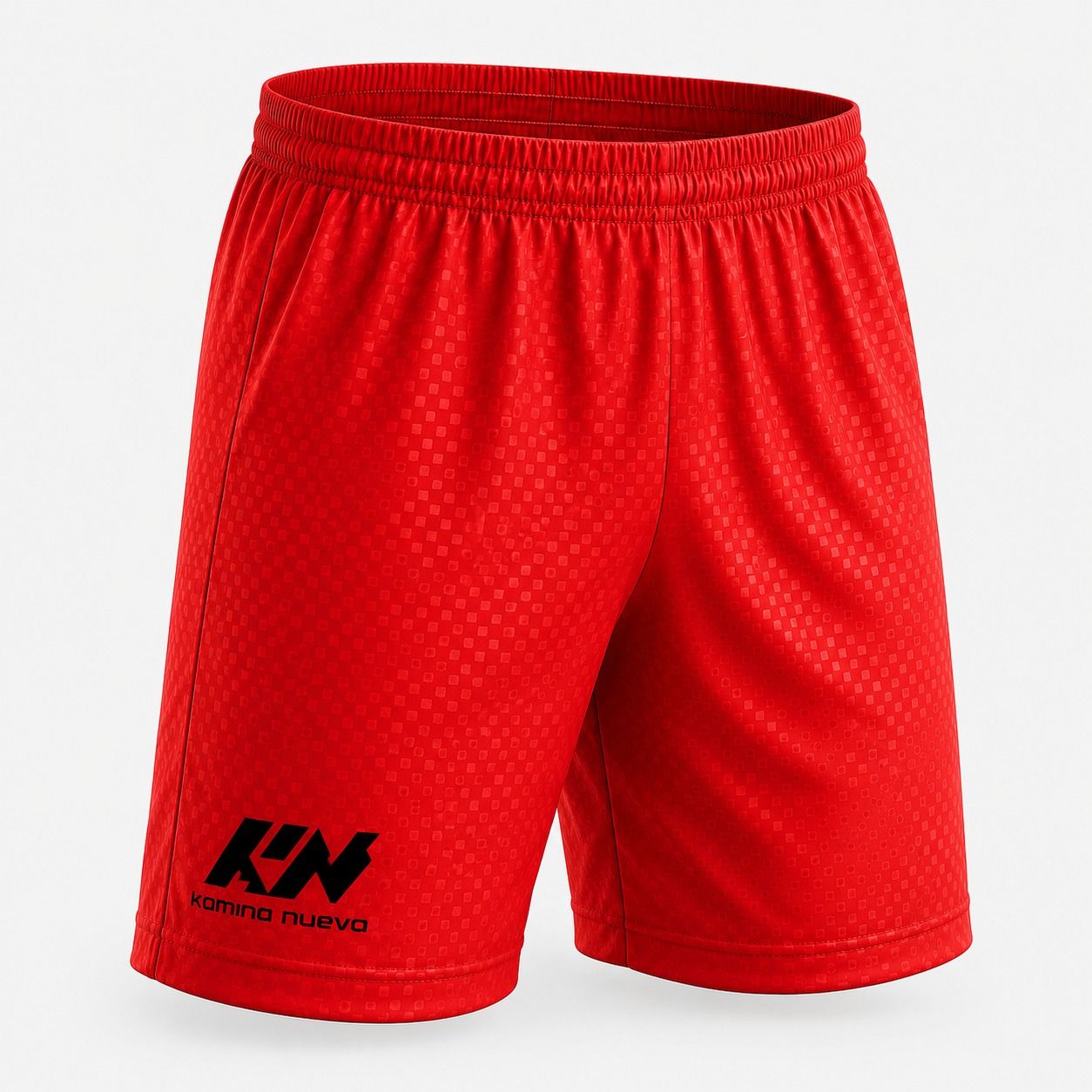 KN Unisex Shorts for Any Sports Red