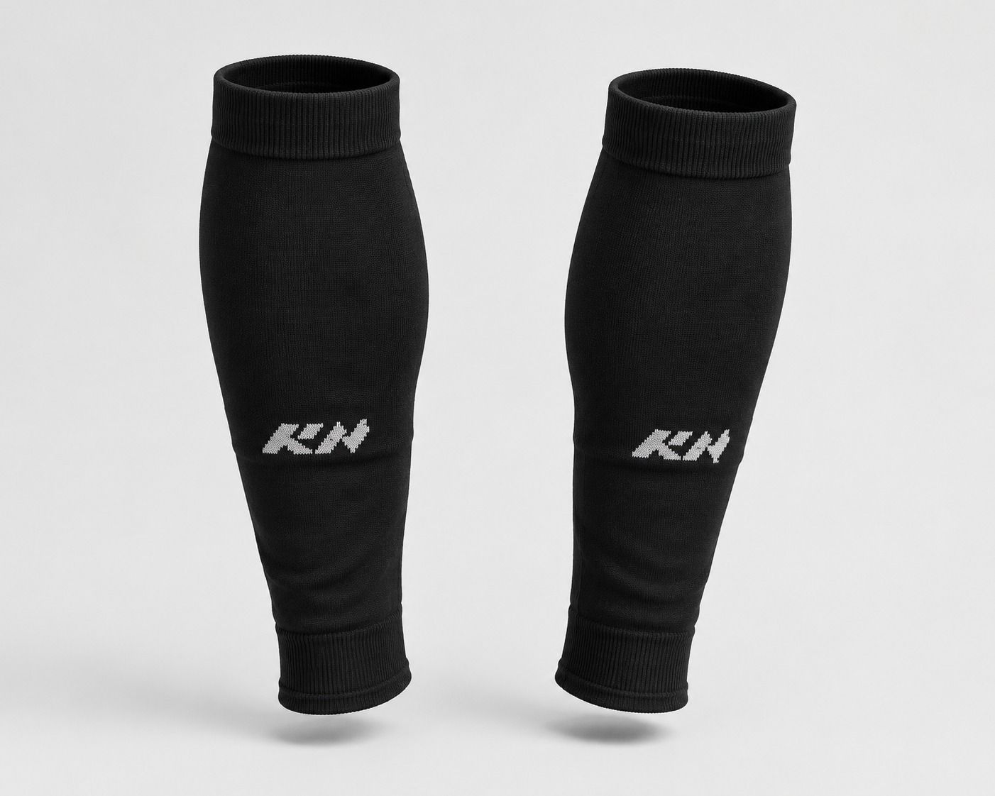 KN Calf Sleeves Socks for Unisex MultiSports Black