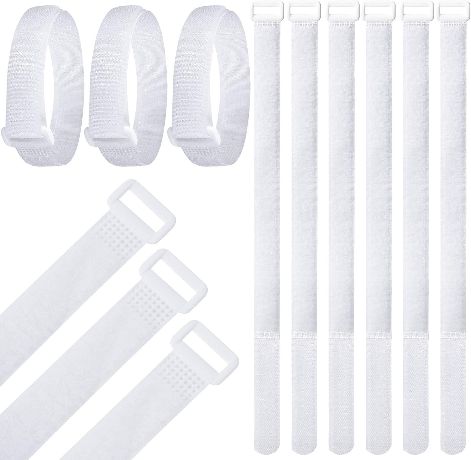 30 Pcs Soccer Goal Net Attachment Strap 14x0.8 Inch