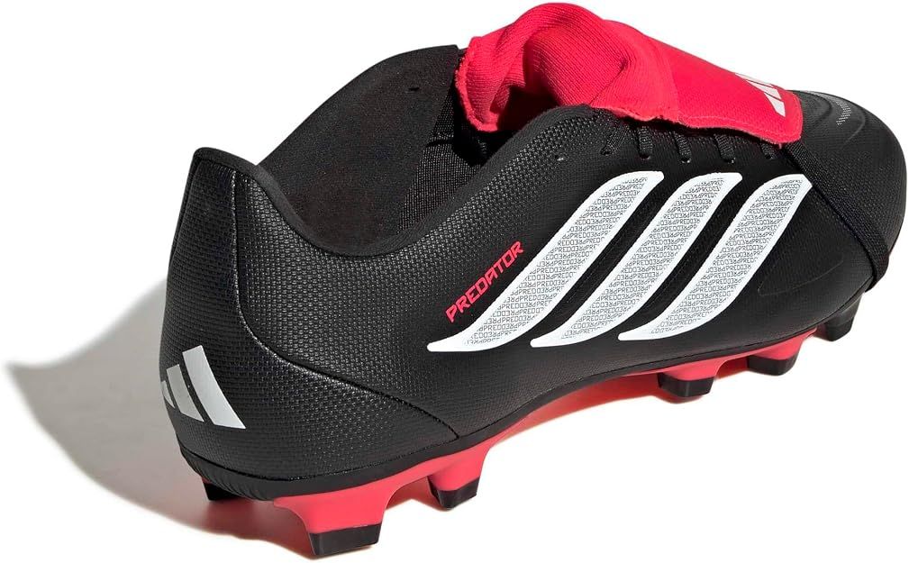 adidas Predator Club Fold-over tong Firm Ground/Multi Ground Black Red