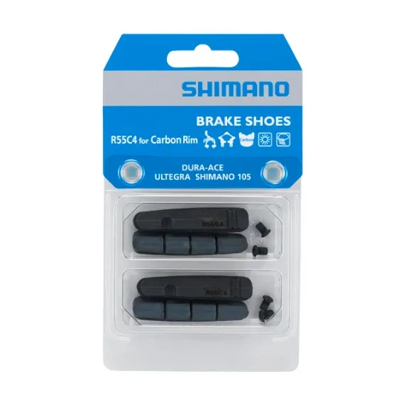 Shimano R55C4 2x Pairs  Brake Pads for Carbon Rims Dura-Ace Ultegra 105