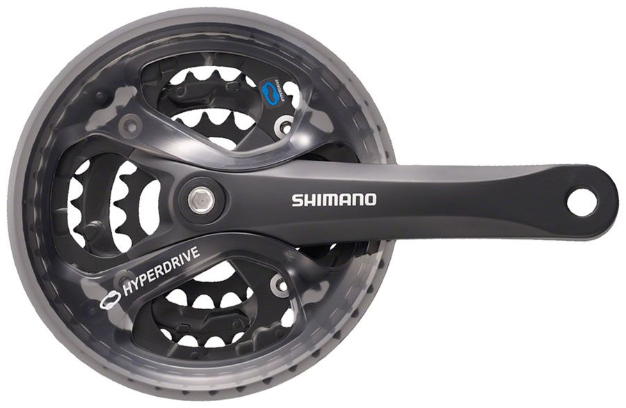 Shimano Acera FC-M361 Crankset - 170mm, 7/8-Speed, 42/32/22t, 104/64 BCD, Square
