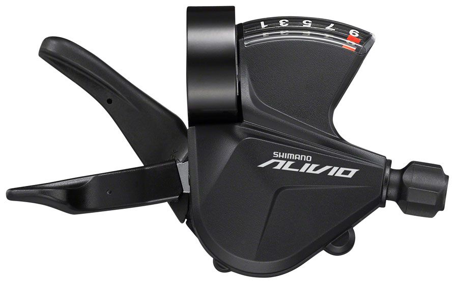 Shimano Alivio SL-M3100-R Shifter - Right, 9-Speed, RapidFire Plus