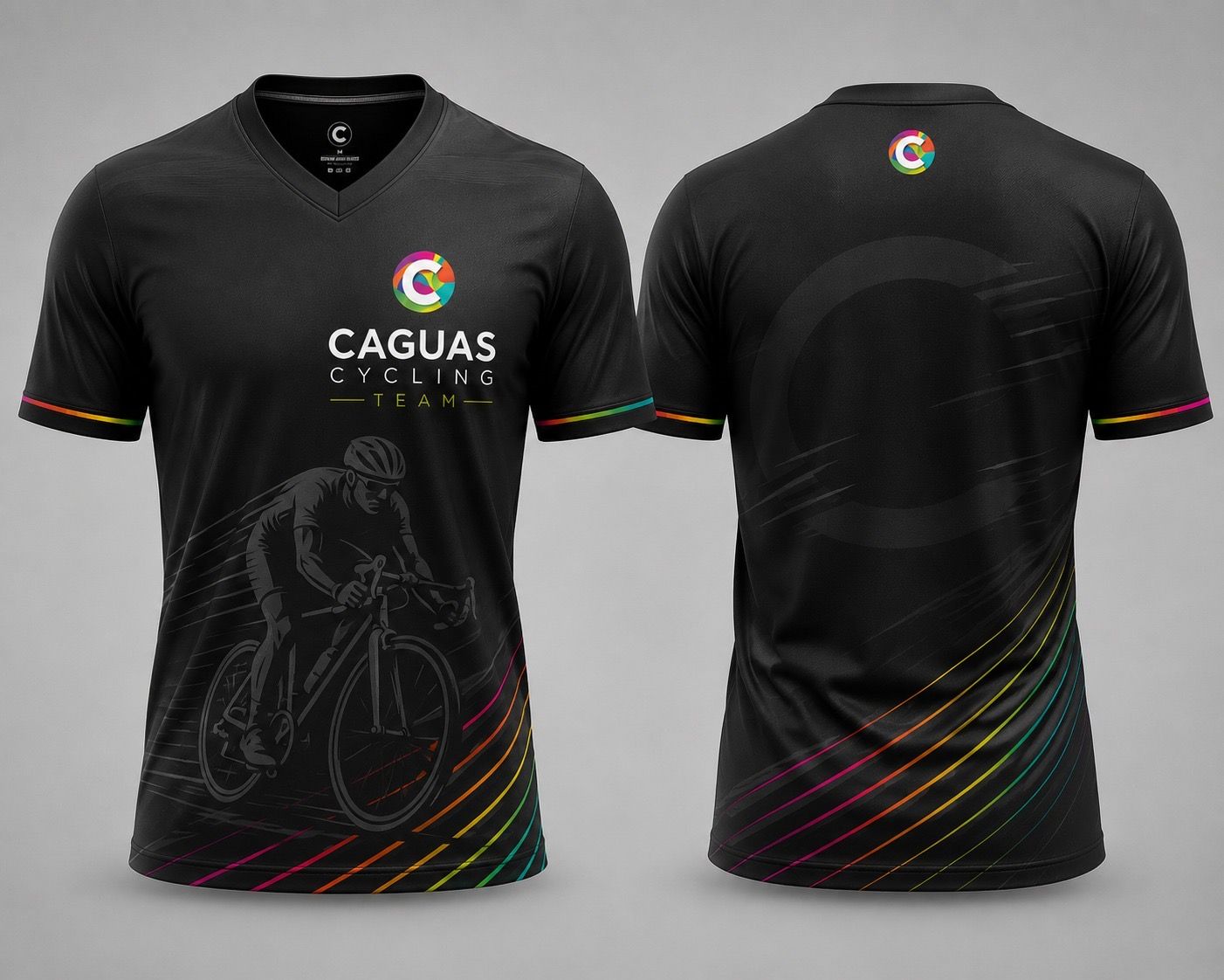Kamino Nuevo Caguas Cycling Black T-Shirt