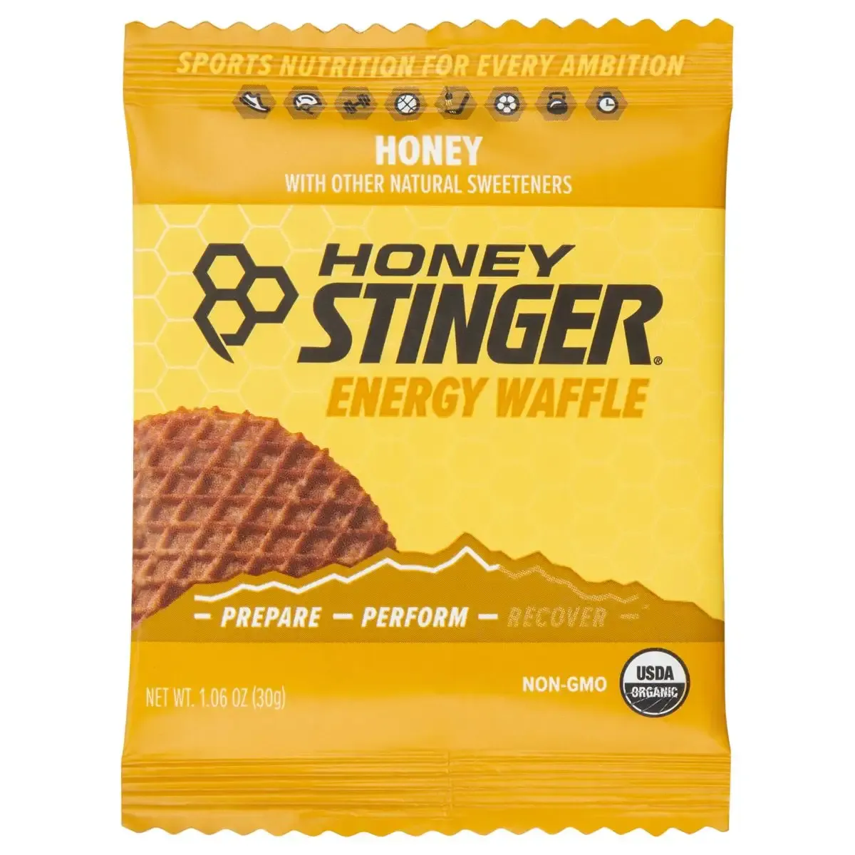 Honey Stinger Organic Waffle - Honey