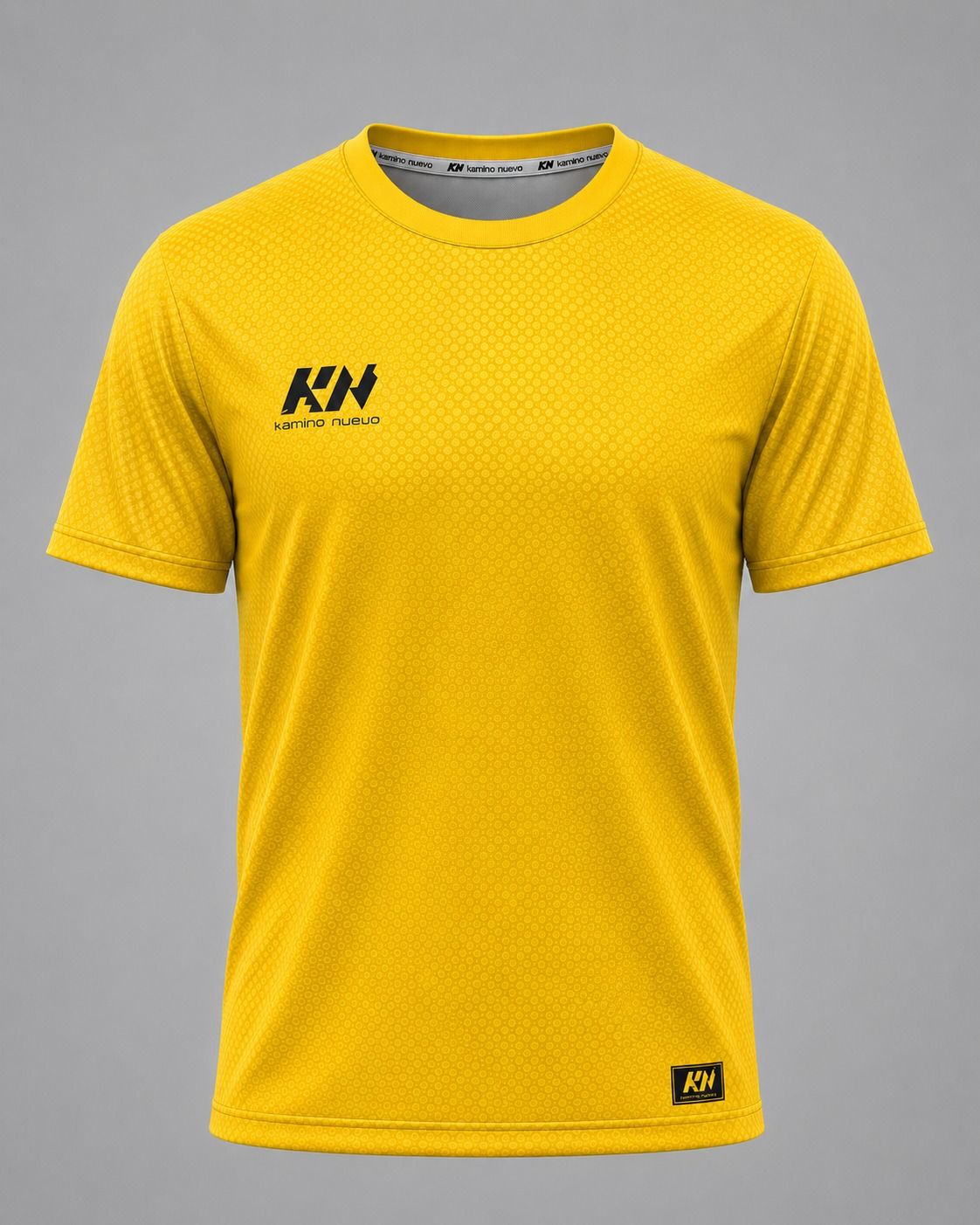 KN Unisex Sport Tshirt Microfibra Yellow