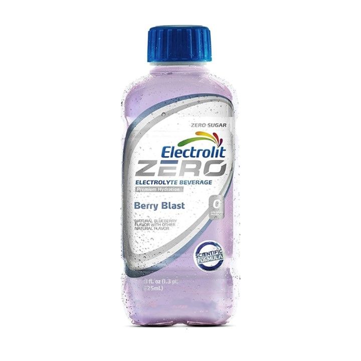 Electrolit Zero,  Berry Electrolyte Drink (21oz)