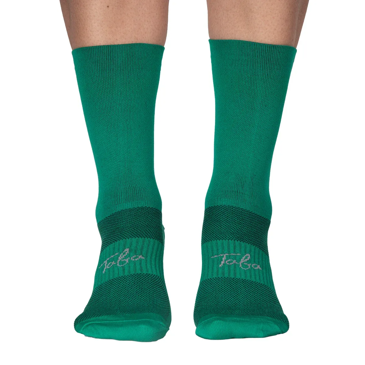 Taba Reflective Cycling Socks Verde Nacional