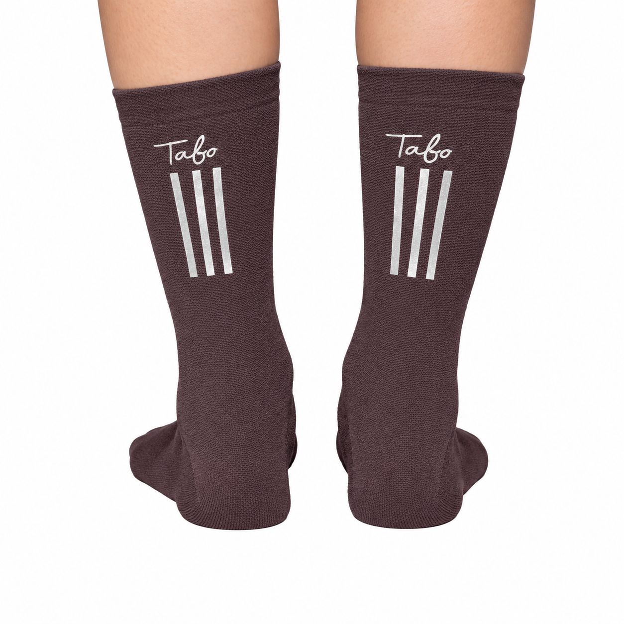 Taba Reflective Cycling Socks Cafe