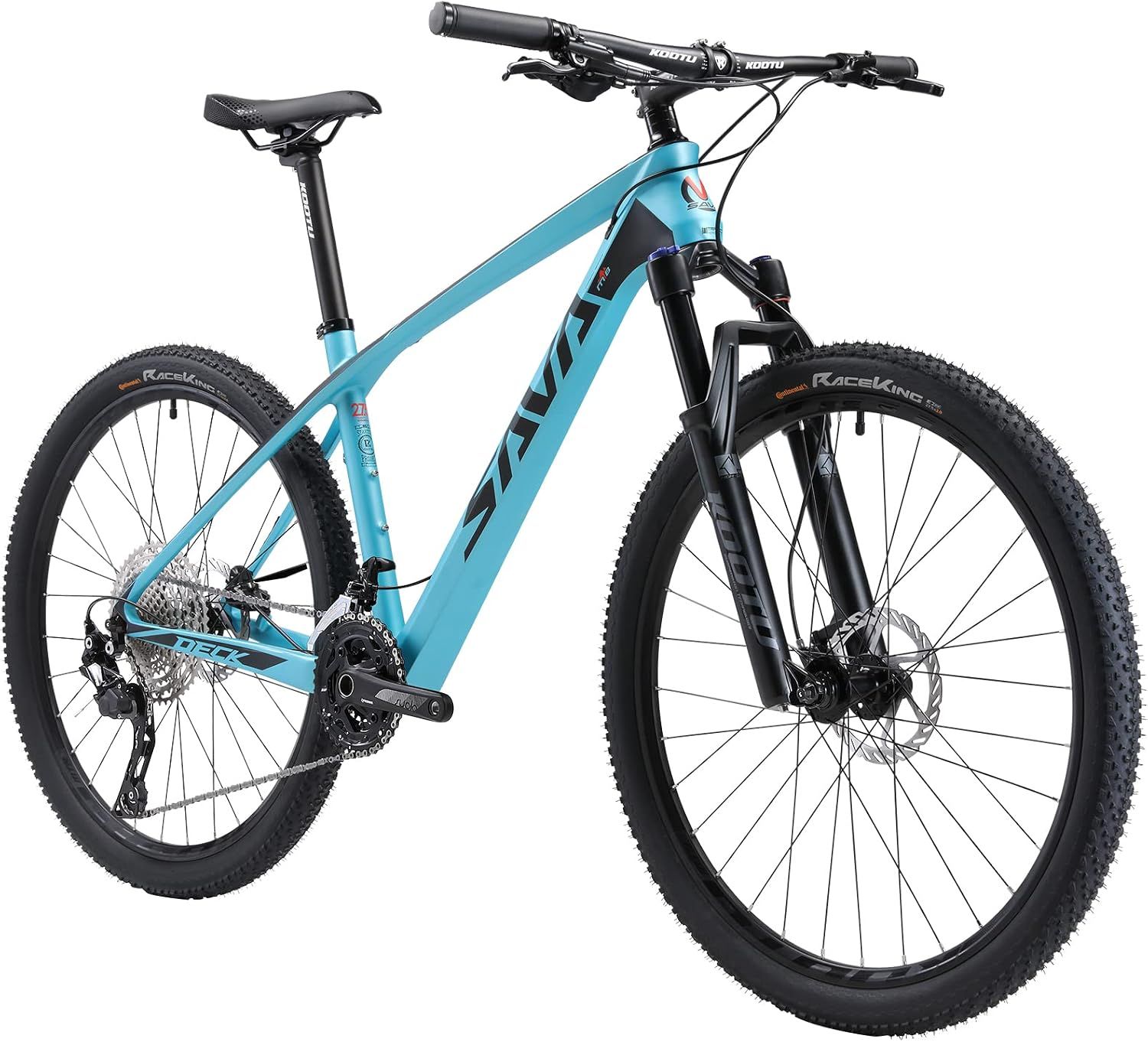 Sava Deck 6.0 MTB Carbon 29'' Medium 17''  Shimano Deore 3x10s Black/Blue
