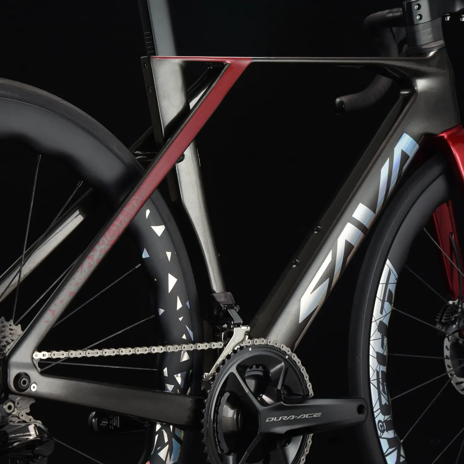 Sava Blade R9 Black Charcoal/Red (Frame &amp; Handlebar only)