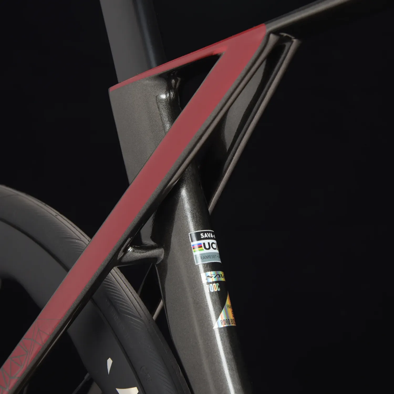 Sava Blade R9 Black Charcoal/Red (Frame &amp; Handlebar only)