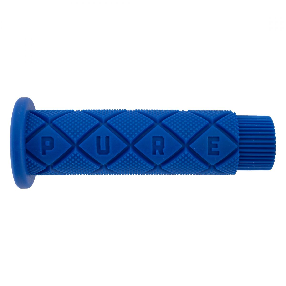 Pure Cycles Grips Set Black 120mm Blue