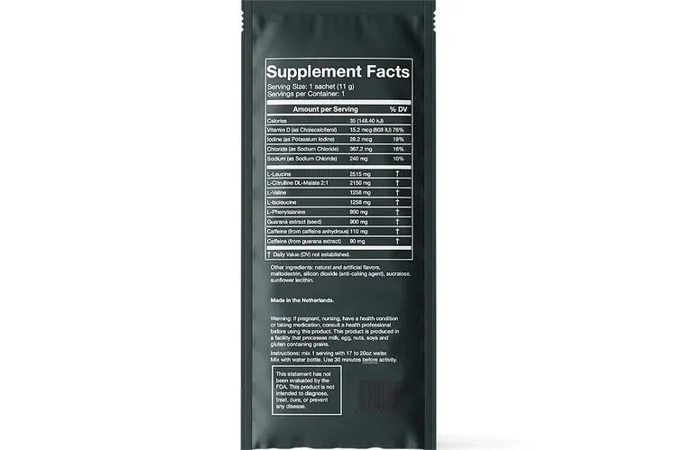 Victus 01 Before Drink Mix - Blackberry &amp; Peach