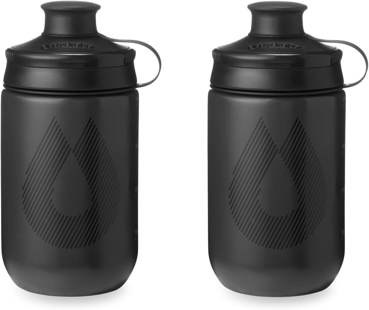 Hydrapak Polar Breakaway Muck Water Bottle - 15oz, Gray, 2-Pack