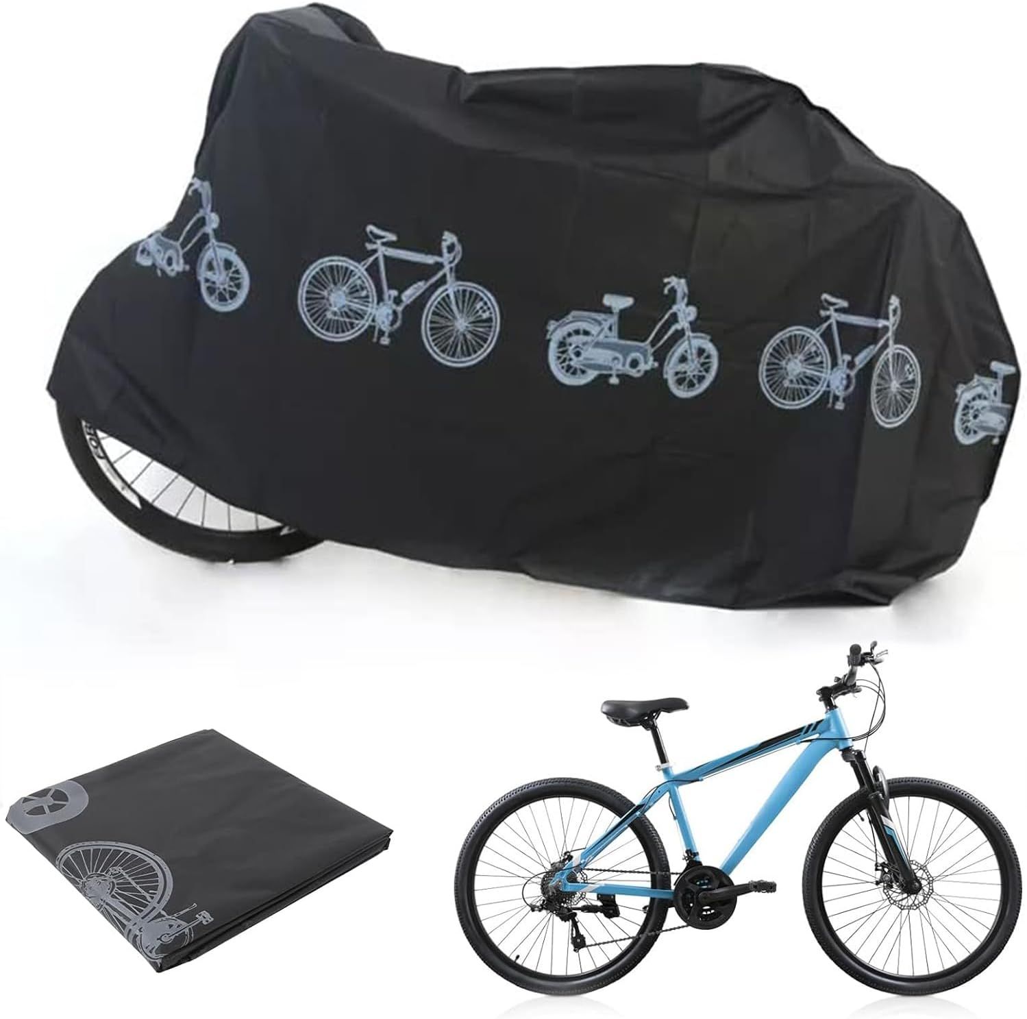 Bike Cover for Outside Storage , Waterproof 110 X 200 cm