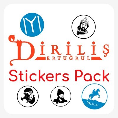 Dirilis (Resurrection) Ertugrul (Gazi) Stickers Pack