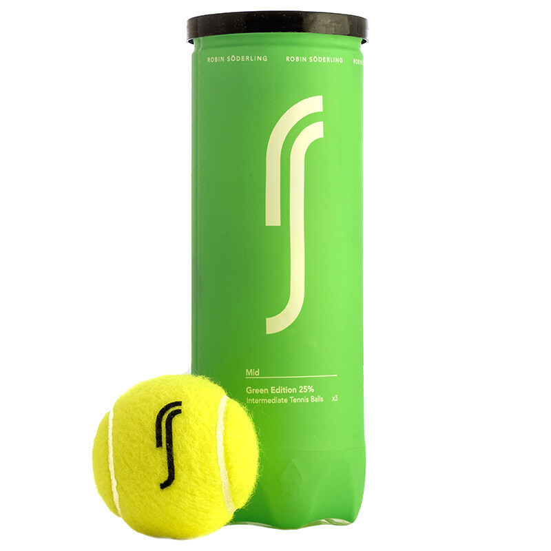 RS Green Edition Tennis Balls (72-ball case)