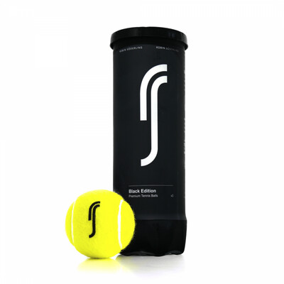 RS Black Edition Tennis Balls (3-ball can)