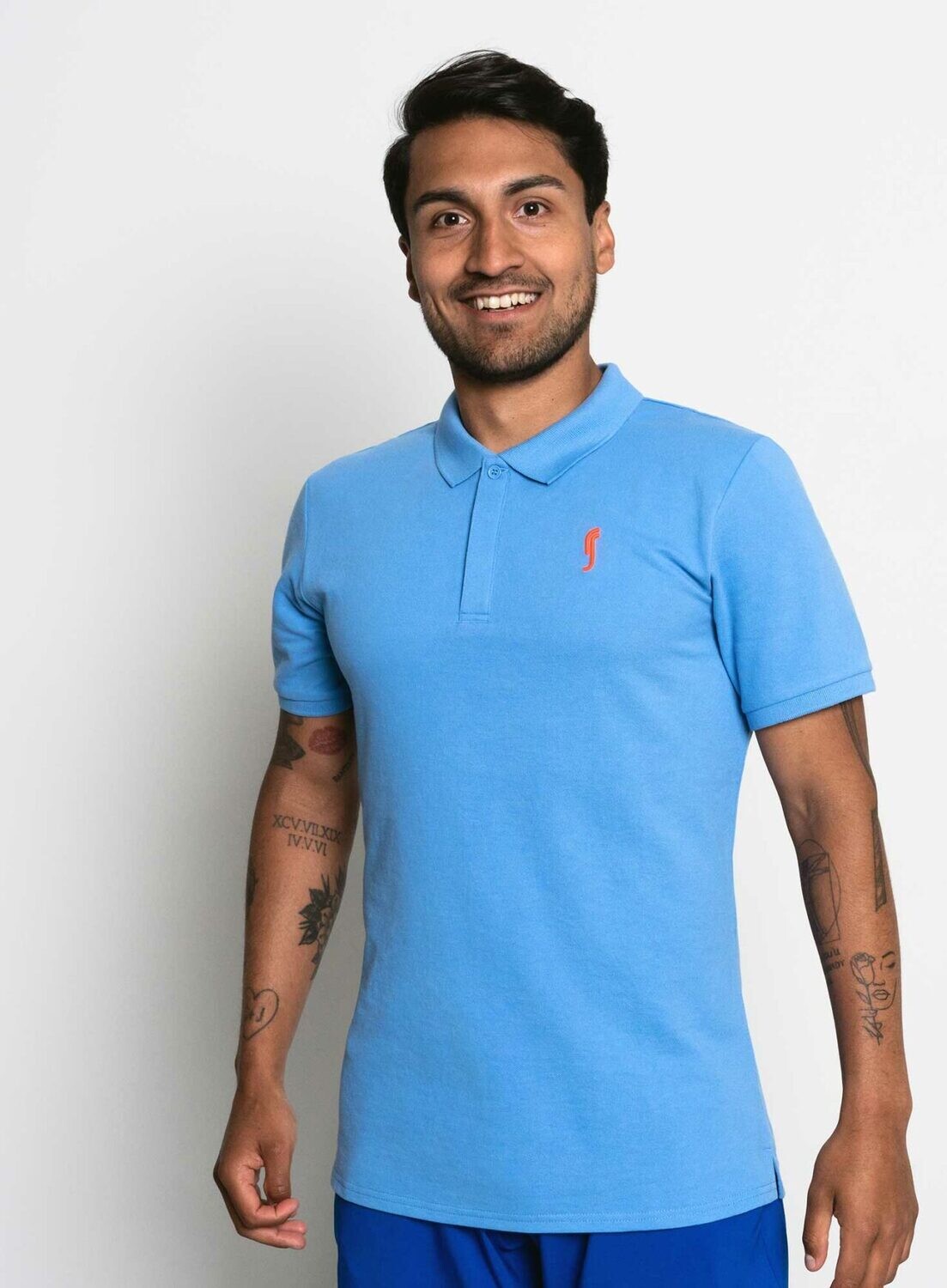 RS Men’s Classic Polo - Strong Blue, Size: S