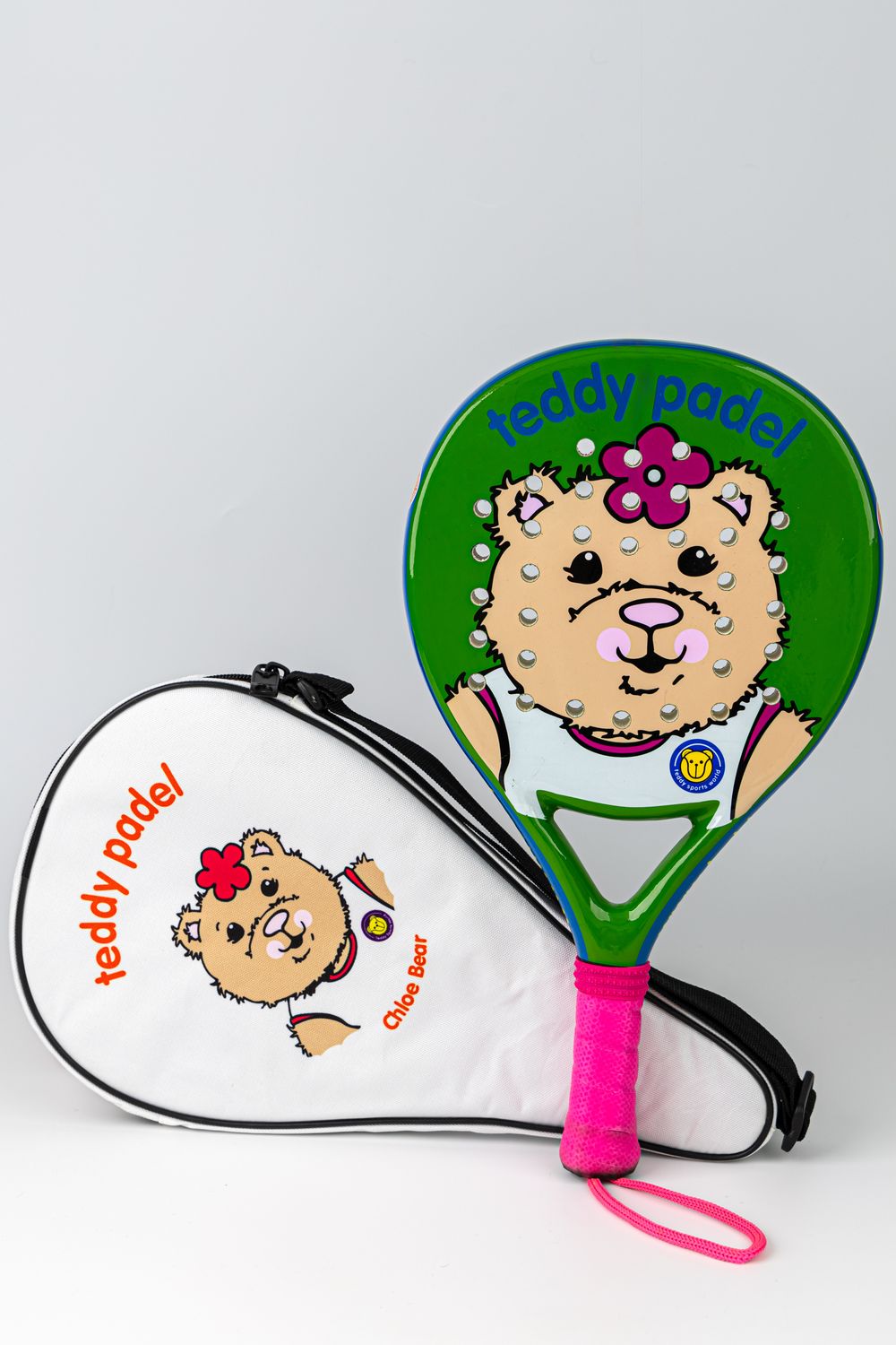 Teddy Padel Kids Racket - Chloe Bear