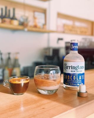 [12] Carringtons Choc Butterscoth Rum Cream - 375ML