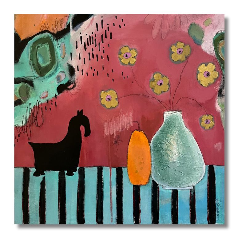 *SALE* "Tiny Pony on a Table"