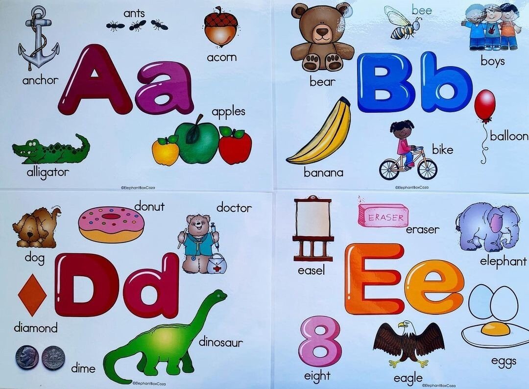 Alphabet and Beginning Sound Classroom Display-PDF Download