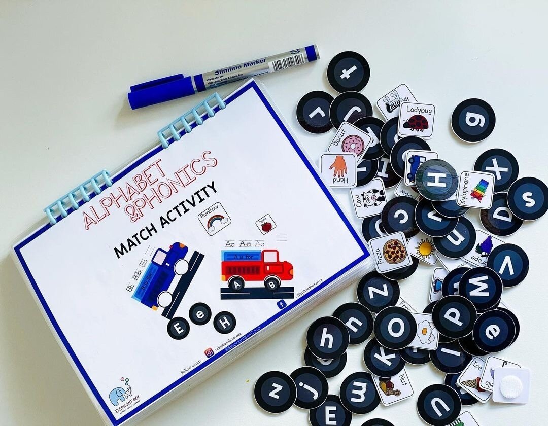 Alphabet and Phonics Matching Activity