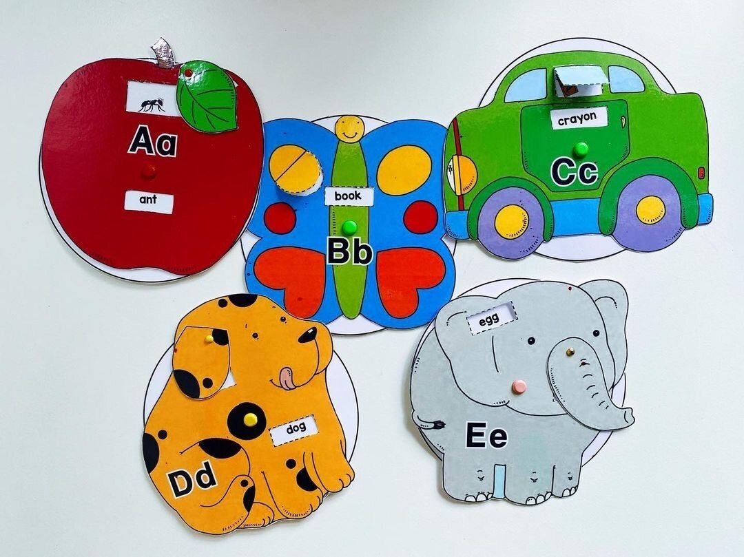 Alphabet&amp;Beginning Sound Wheel