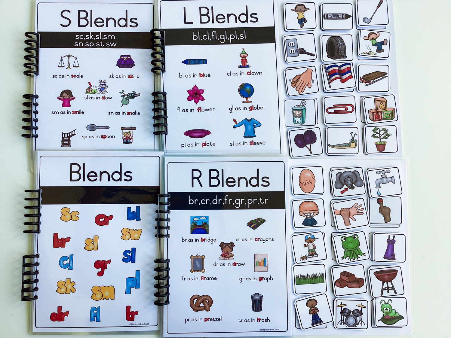 Blends interactive books