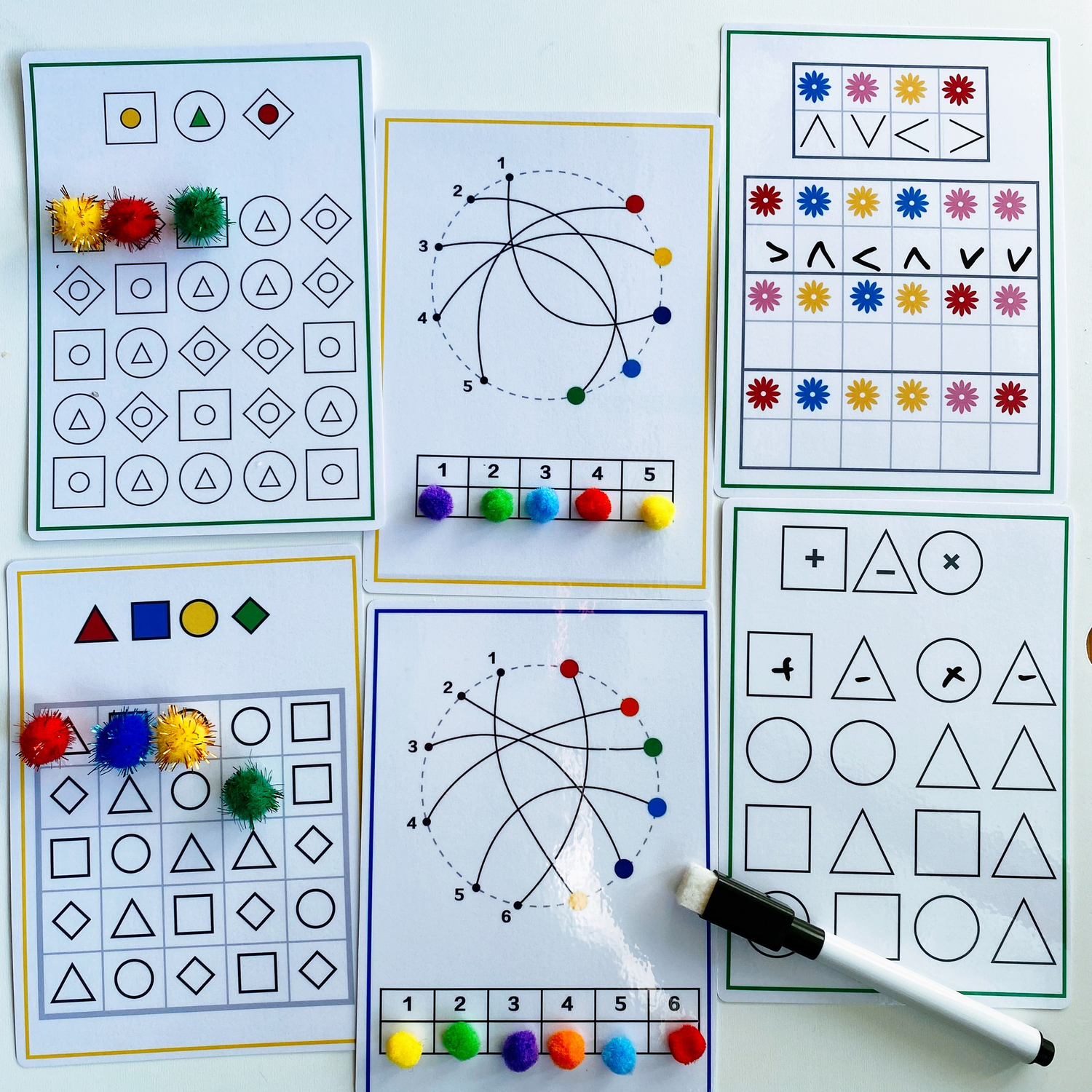 Concentration &amp; Visual Perception Activities