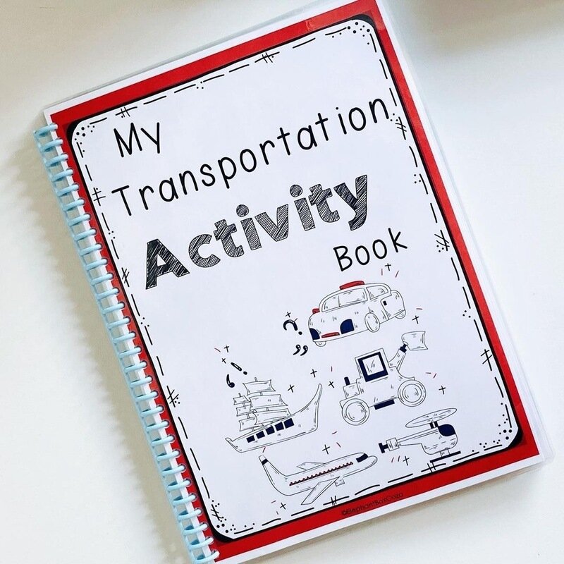 My Transportation Activity Book-PDF Download