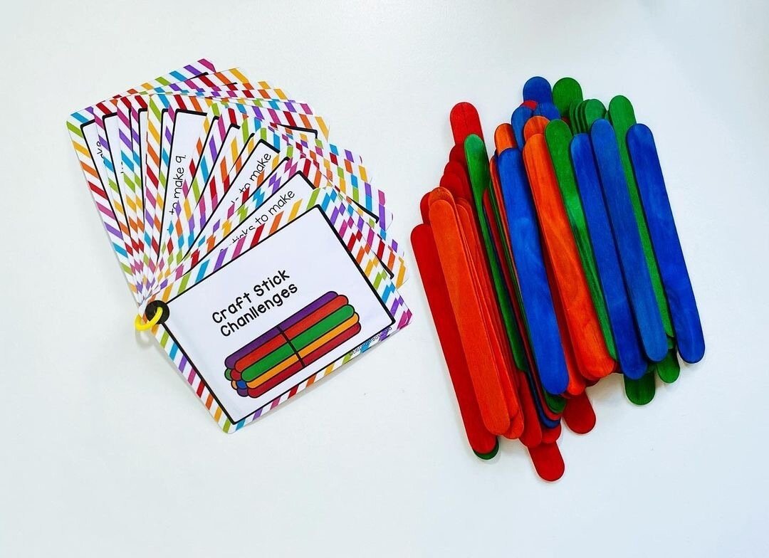 STEM challenge -Craft Stick Challenge