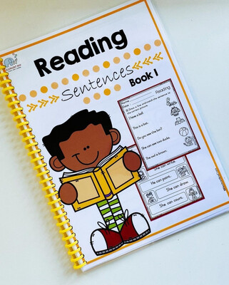 Reading Sentences Book 1 2 3 4 -PDF Download