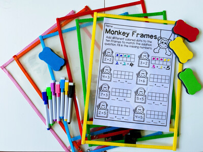 Specialist Dry Erase Pocket Sleeves-6pices