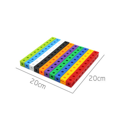 Mathlink Counting Educational STEM Cubes Set of 100